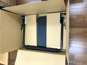 フットバーIn段ボール