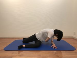ローオブリークツイストエンドポジション